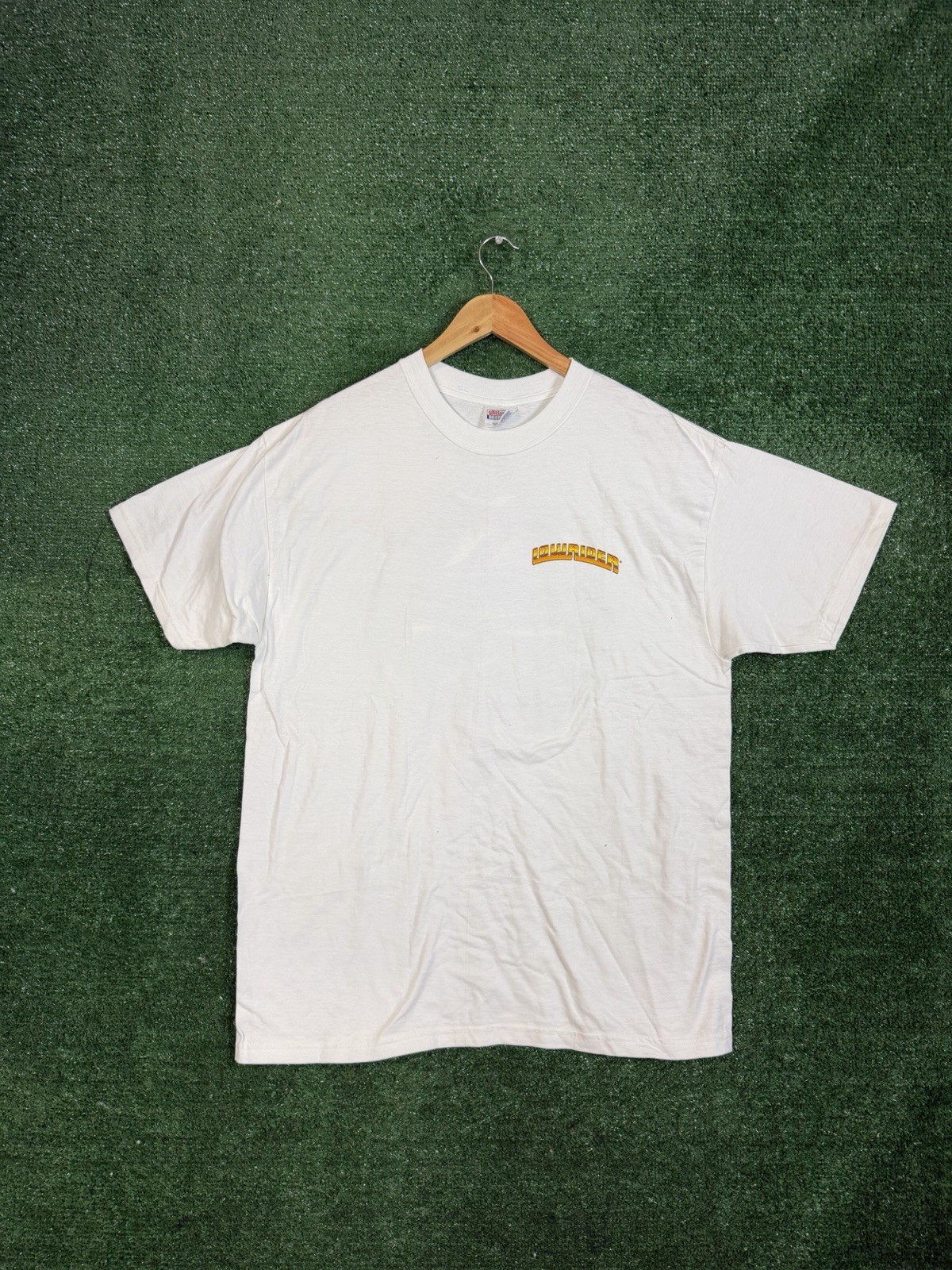 Vintage 90s Chicano Lowrider T Shirt Men’s Large White Graphic Tee