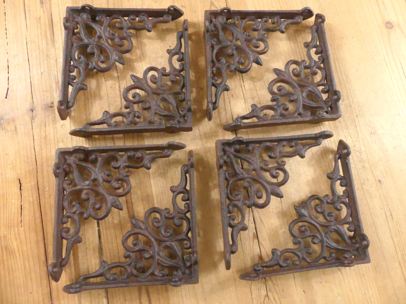 8 Antique Style Shelf Brace Wall Bracket Cast Iron Brackets Corbels Victorian 8 Antique Style Shelf Brace Wall Bracket Cast Iron Brackets Corbels Victorian