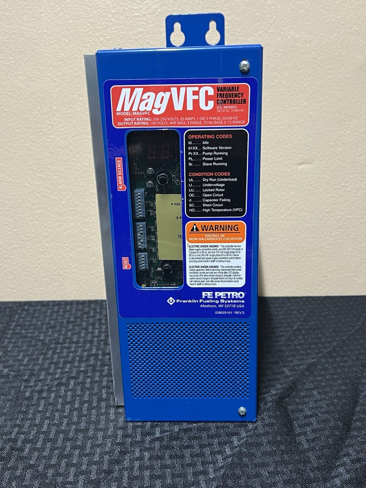 MAG-VFC 5874202800 Variable Frequency Controller, FE Petro, Franklin Fueling”NEW