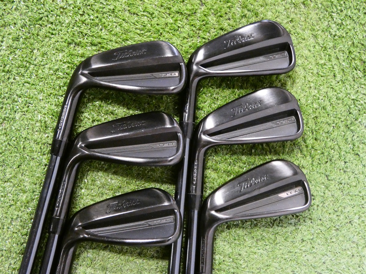 Titleist 2023 T150 Black Ltd Left Hand Irons 5-P F3 Regular Graphite Mid +1.25\ Titleist 2023 T150 Black Ltd Left Hand Irons 5-P F3 Regular Graphite Mid +1.25\