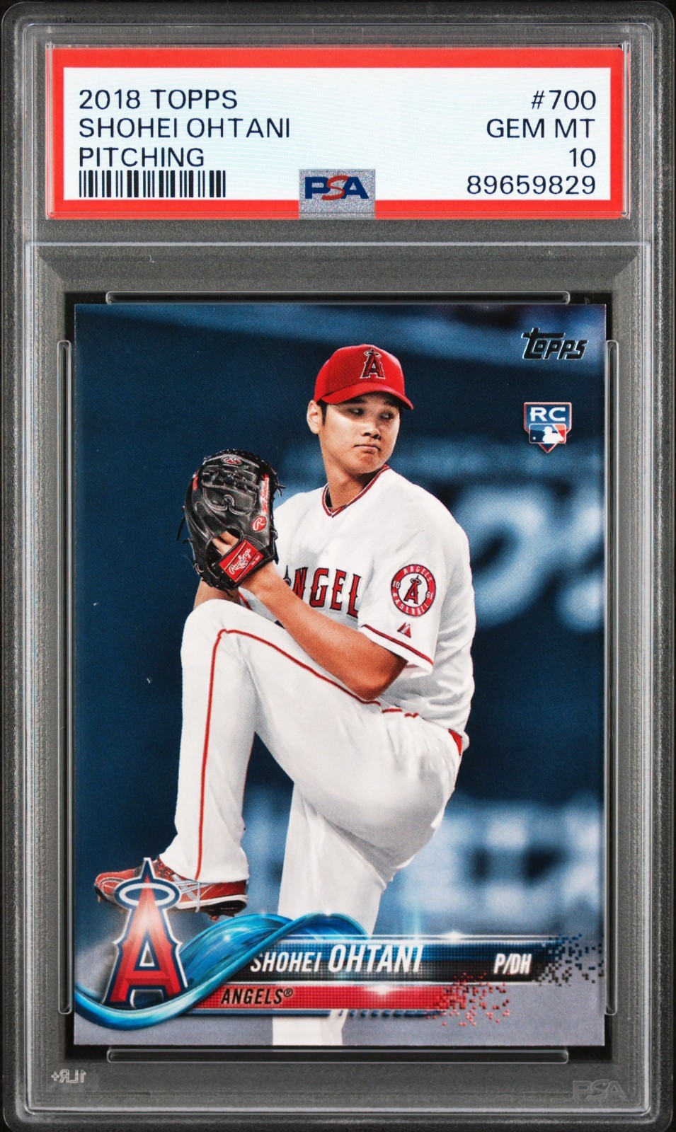 2018 Topps Shohei Ohtani Rookie RC #700 Angels PSA 10 GEM MINT