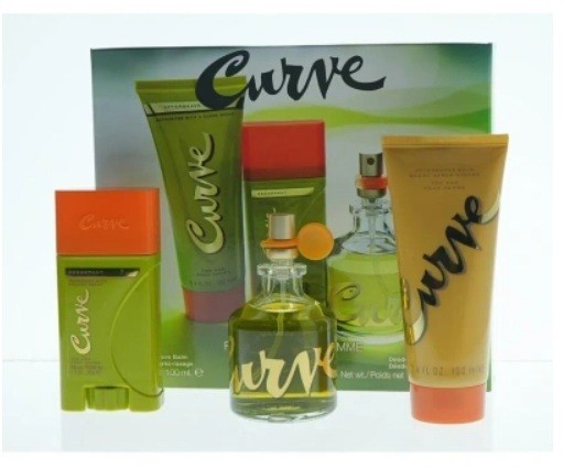 Curve By Liz Claiborne, 3 Piece Gift Set For Men With Deodorant