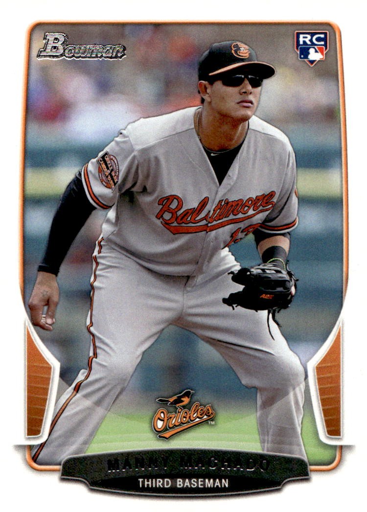 2013 Bowman #215 Manny Machado Rookie RC 2013 Bowman #215 Manny Machado Rookie RC