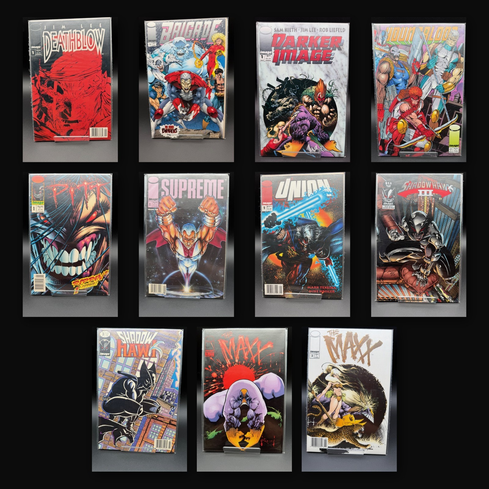 Image Lot 11 First Issues Darker Image 1 Maxx 1 Pitt 1 Deathblow Youngblood 0 Image Lot 11 First Issues Darker Image 1 Maxx 1 Pitt 1 Deathblow Youngblood 0