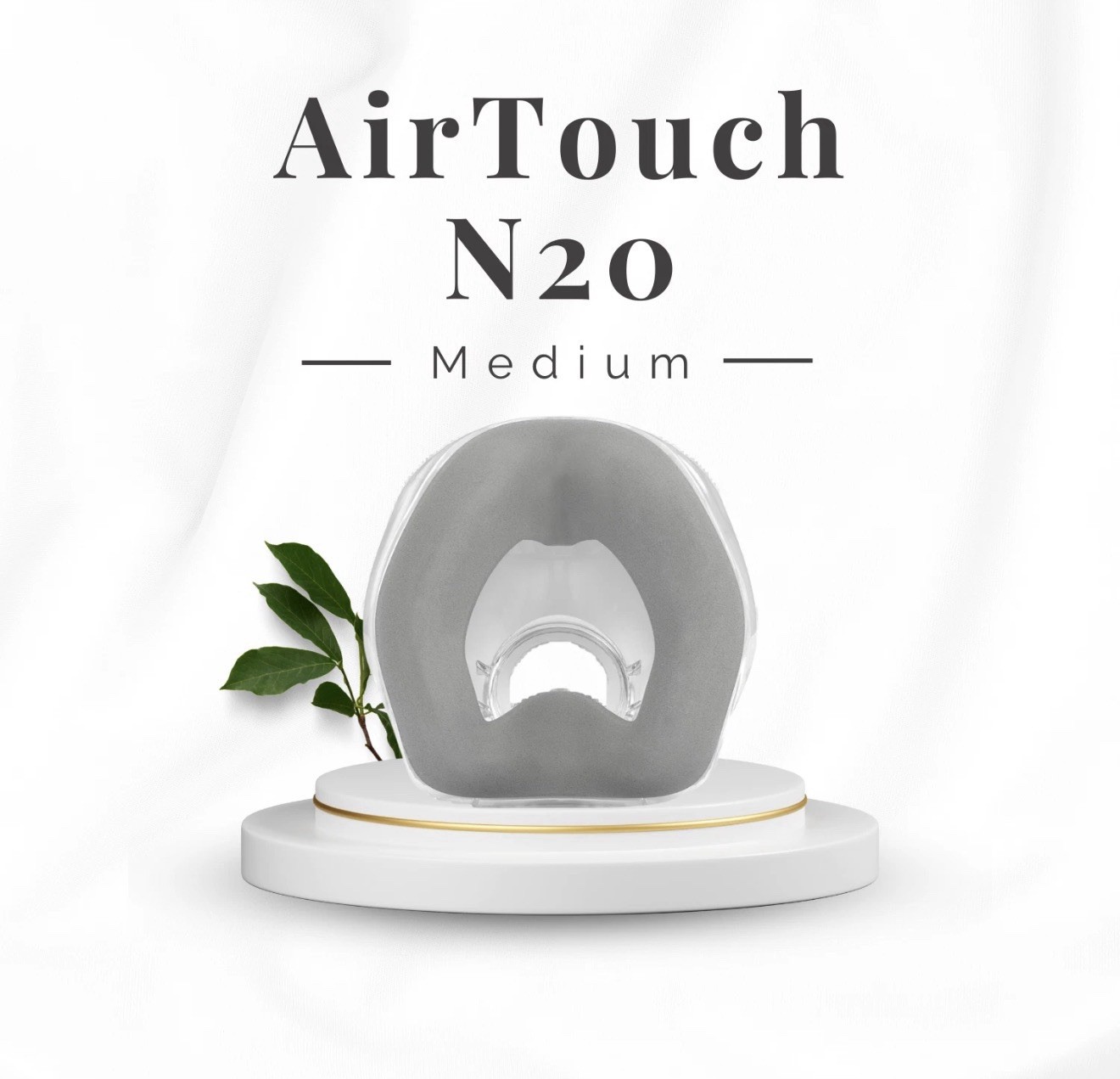ResMed AirTouch N20 Memory Foam Nasal Cushion Medium -New in Box