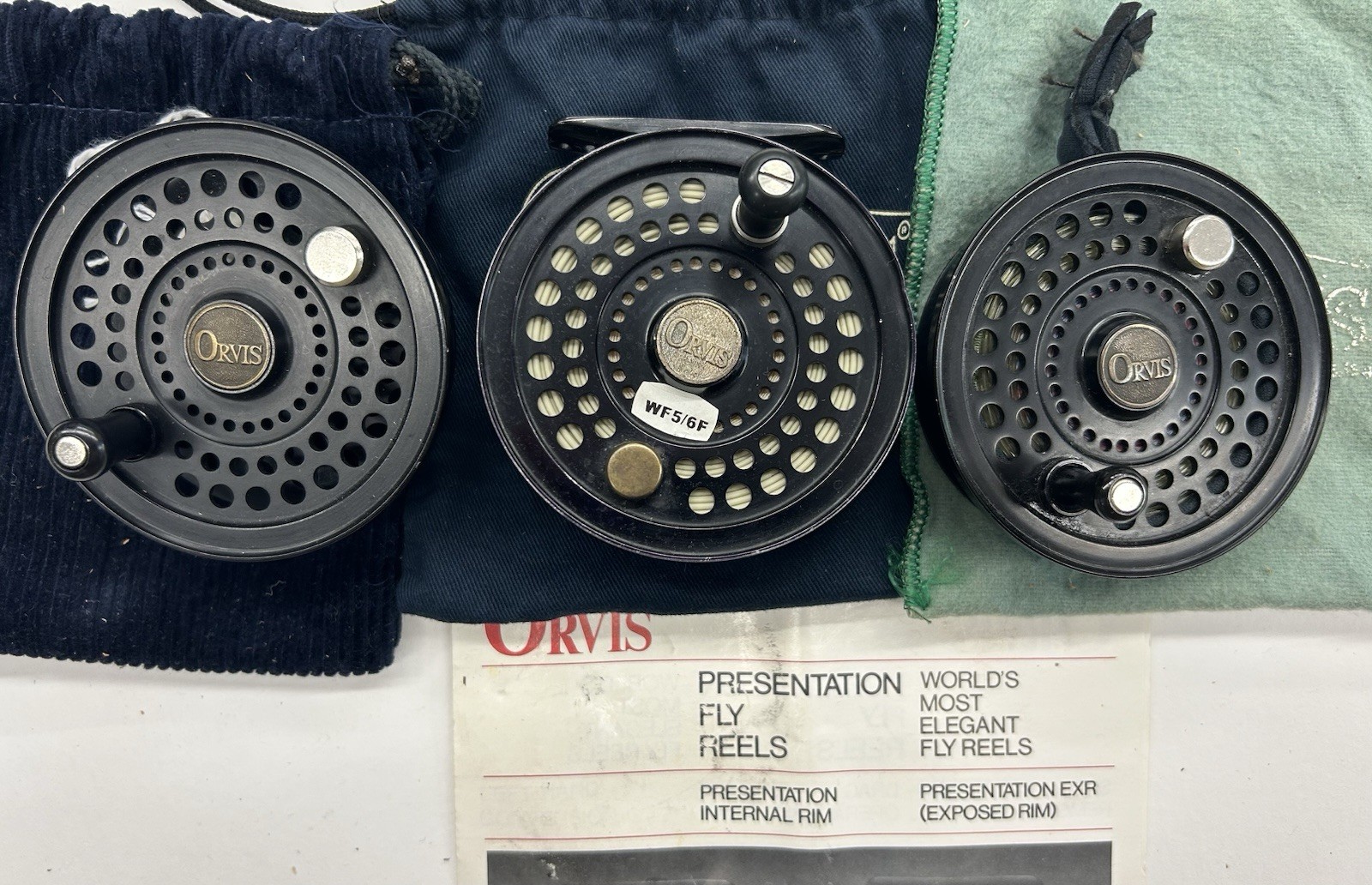 Orvis Presentation EXR III Fly Fishing Reel W/2 Ex.Spools~ Made in Argentina. VG Orvis Presentation EXR III Fly Fishing Reel W/2 Ex.Spools~ Made in Argentina. VG