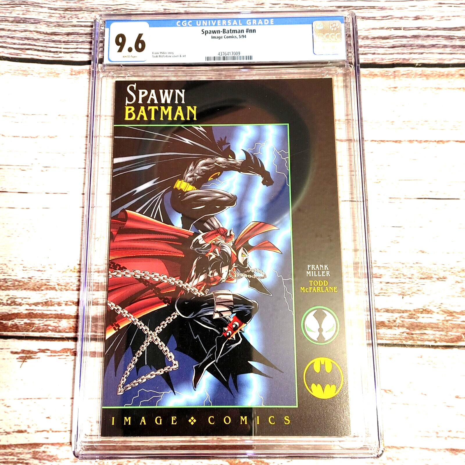 Spawn-Batman #nn Image Comic (1994) Todd McFarlane & Frank Miller CGC 9.6. Spawn-Batman #nn Image Comic (1994) Todd McFarlane & Frank Miller CGC 9.6.