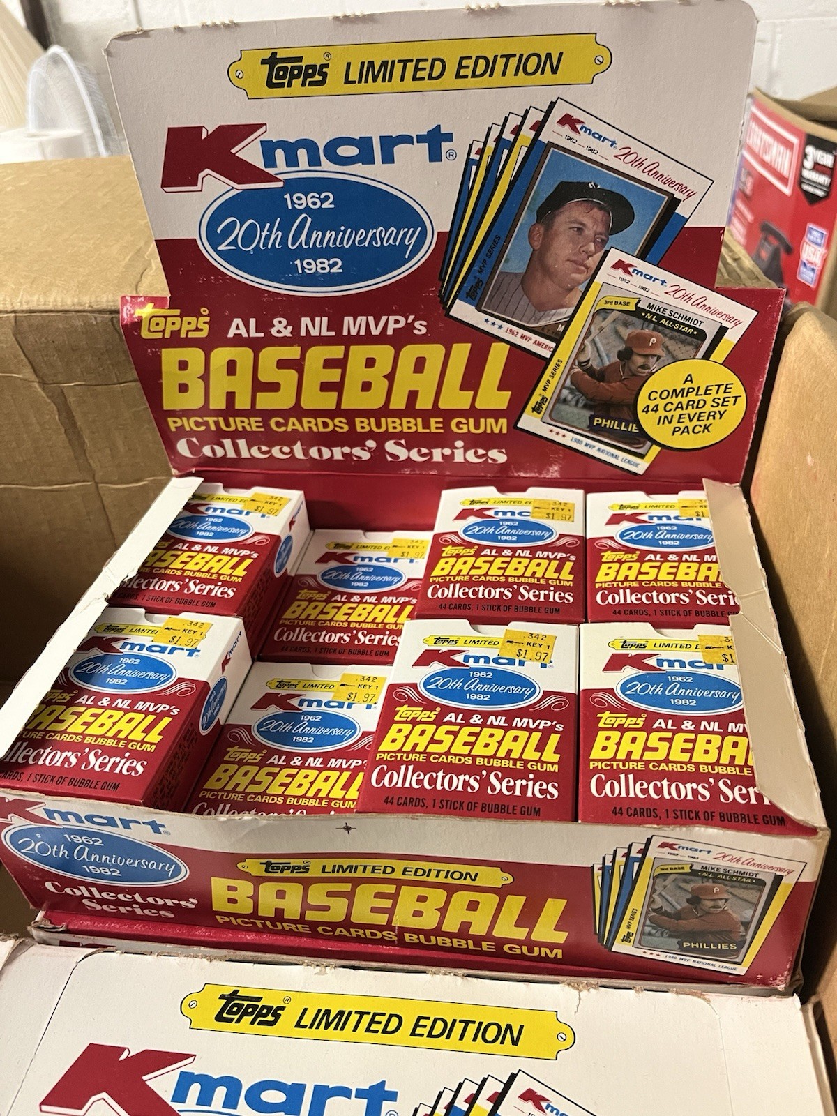 1982 Kmart Topps 20th Anniversary Complete Baseball Card Set Mickey Mantle 1982 Kmart Topps 20th Anniversary Complete Baseball Card Set Mickey Mantle