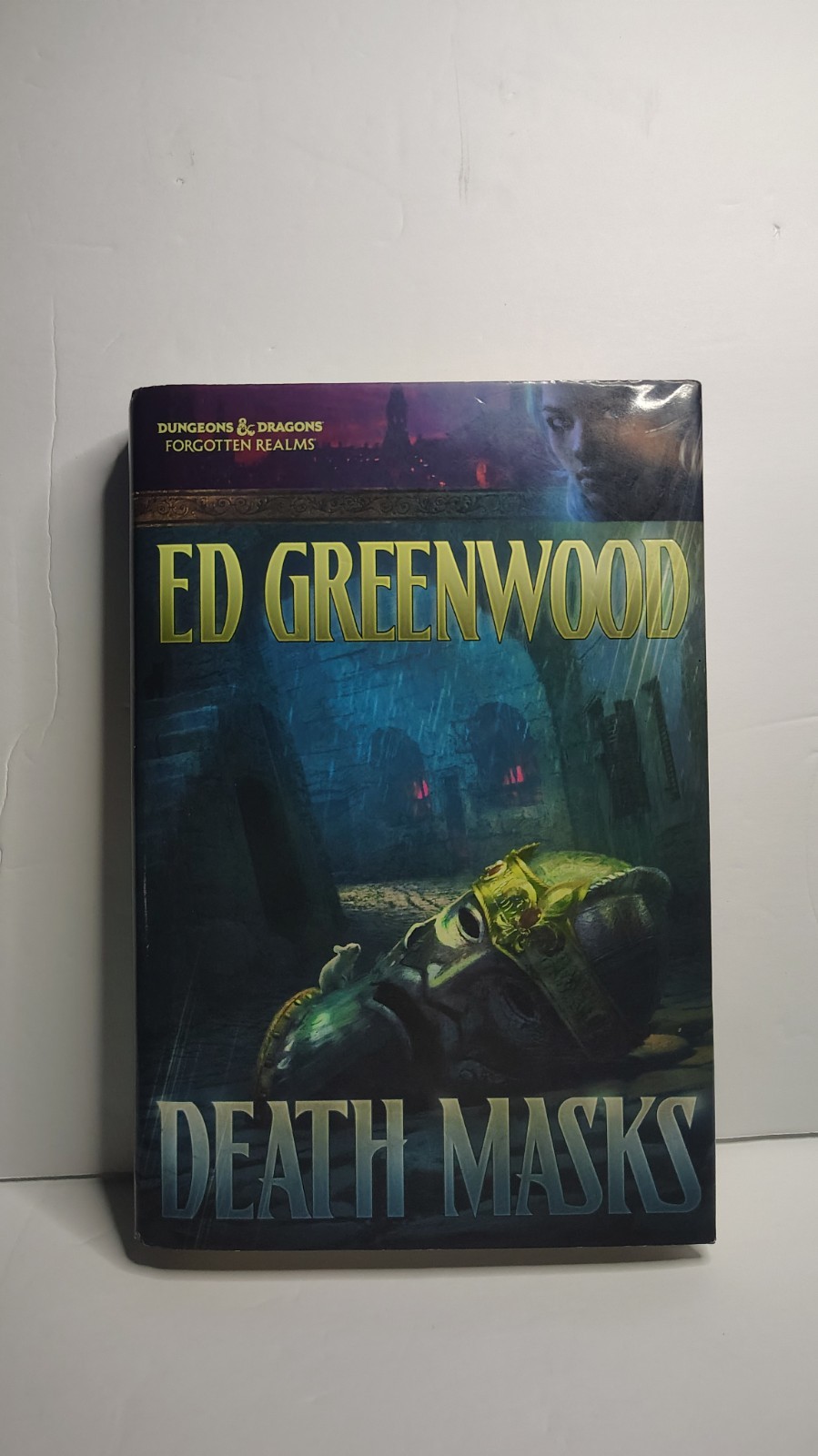 Death Masks by Ed Greenwood (2016, Hardcover) 1ED/1PR D&D Forgotten Realms Death Masks by Ed Greenwood (2016, Hardcover) 1ED/1PR D&D Forgotten Realms