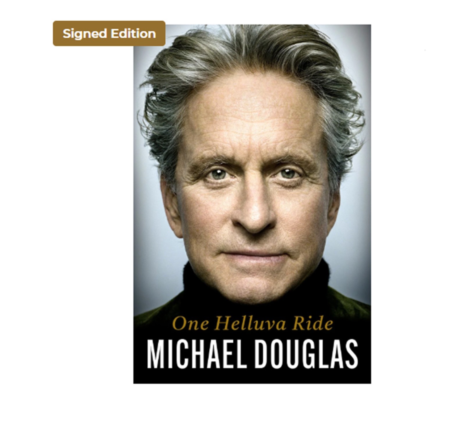 Signed Michael Douglas One Helluva Ride US First Academy Award Winner PRESALE