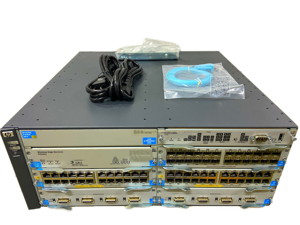 J8697A I LOADED HP ProCurve 5406zl Managed Switch J9051A J8706A J8702A J8708A