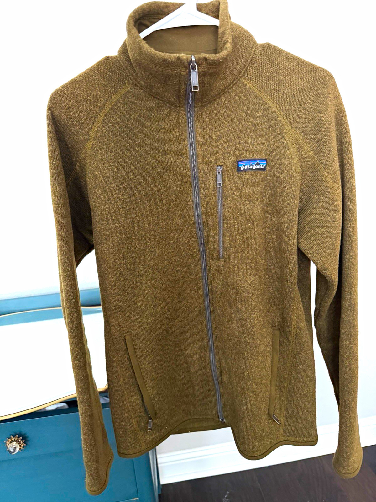 Patagonia Better Sweater Full Zip Men\'s Brown Fleece Jacket Size S