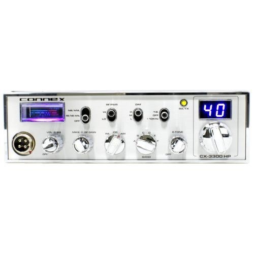 Connex 3300 Loud & Clear 10‑Meter Radio for Truckers – AM/FM  Strong Modulation