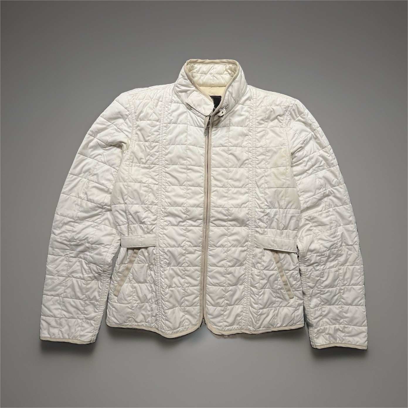 Fay Quilted Jacket Jacket Women Beige L Vintage Y2K Quilted Jacket Fay Quilted Jacket Jacket Women Beige L Vintage Y2K Quilted Jacket