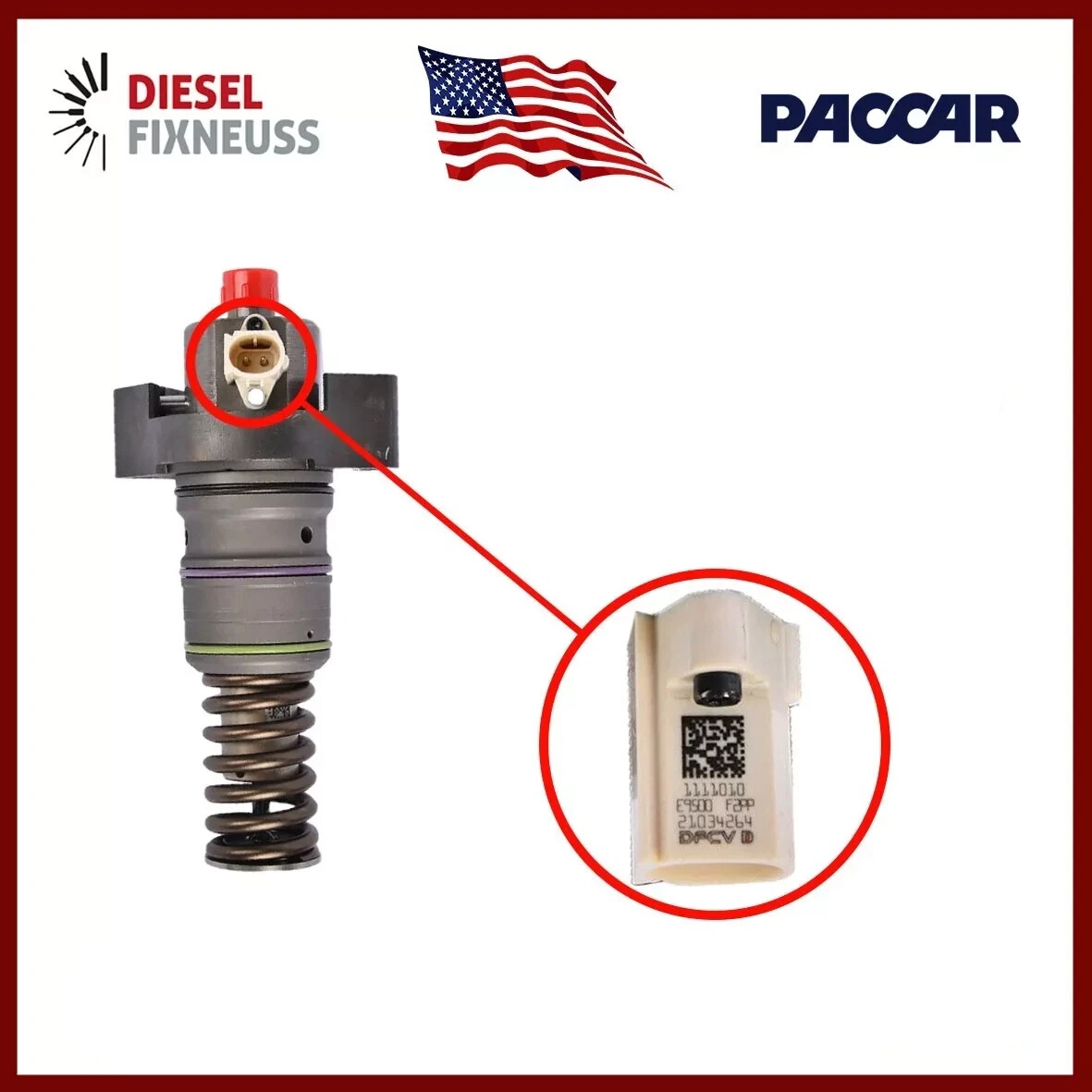 PACCAR #2102391 FUEL PUMP FOR MX13 2102391 PRX 1934322 PACCAR #2102391 FUEL PUMP FOR MX13 2102391 PRX 1934322