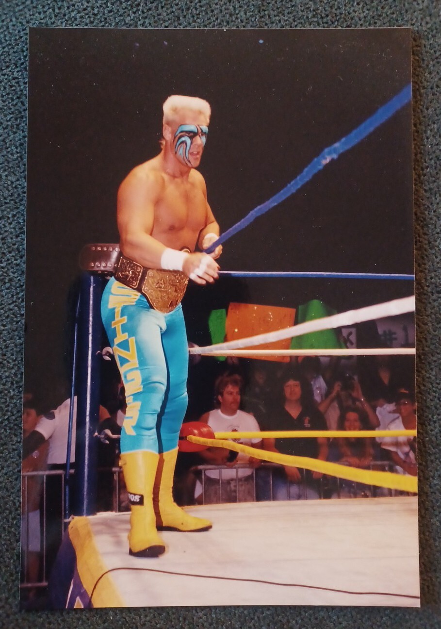 💥1️⃣9️⃣8️⃣0️⃣s Original Sting 4x6 Photo vintage NWA WCW WWF AEW TNA Wrestling