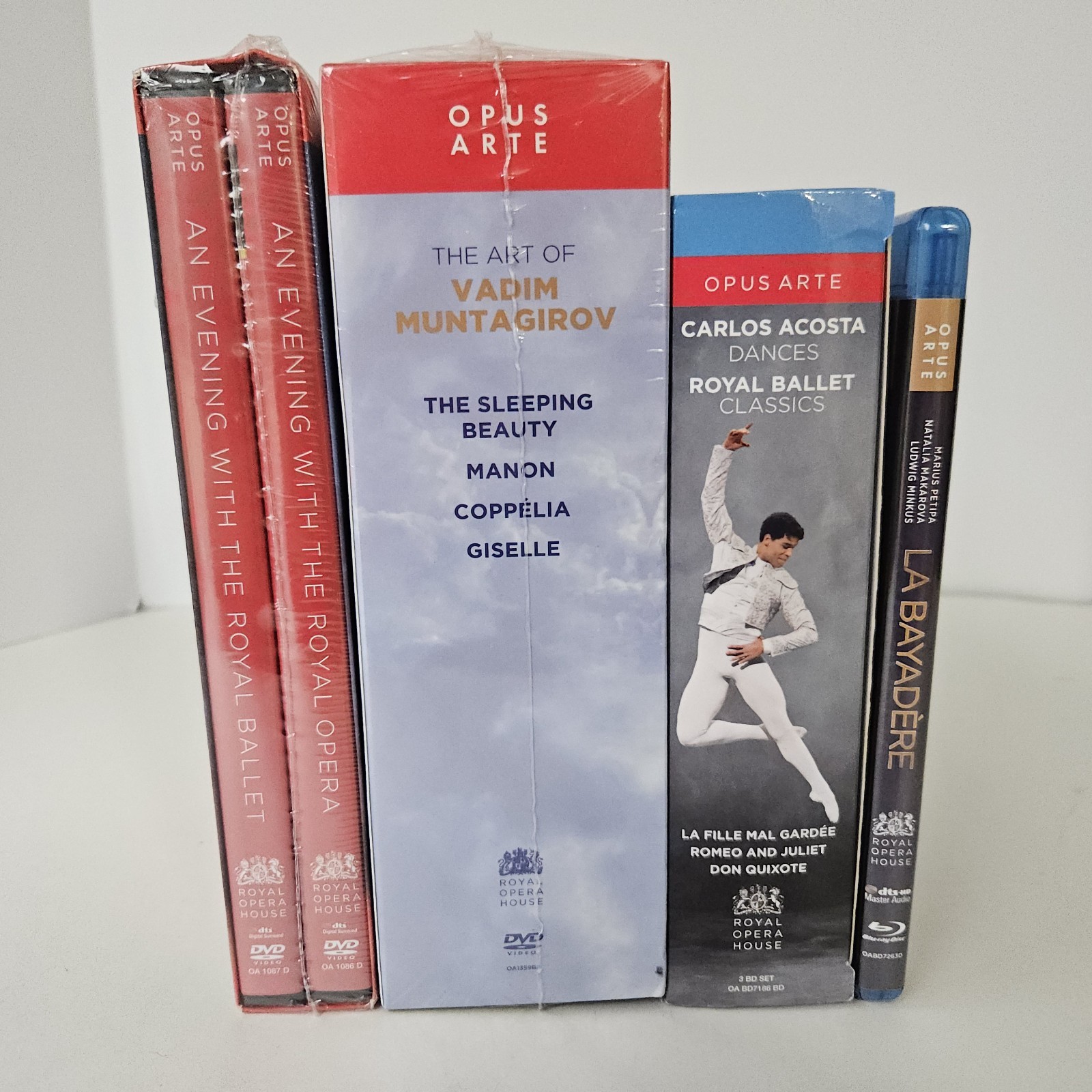 Royal Opera House Collection Blu Ray & DVD 10 Performances Some Sealed