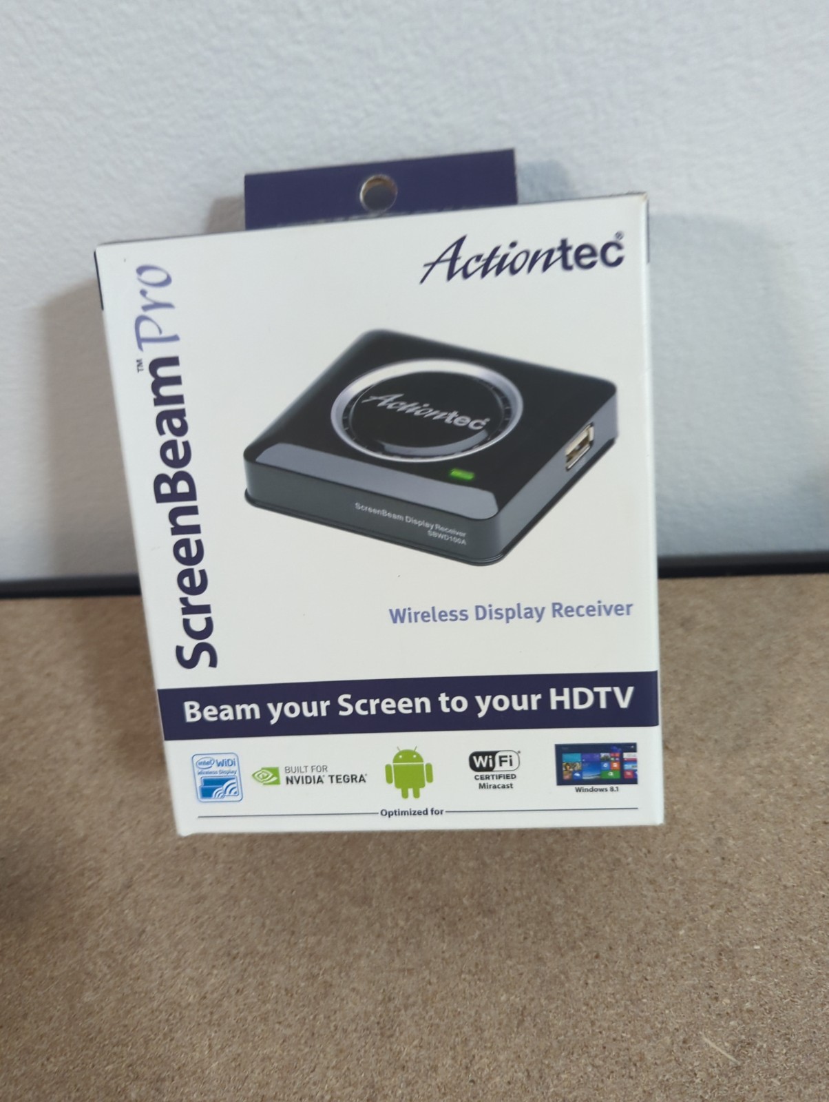 NEW Actiontec ScreenBeam Pro Wireless Display Receiver SBWD100A SEALED