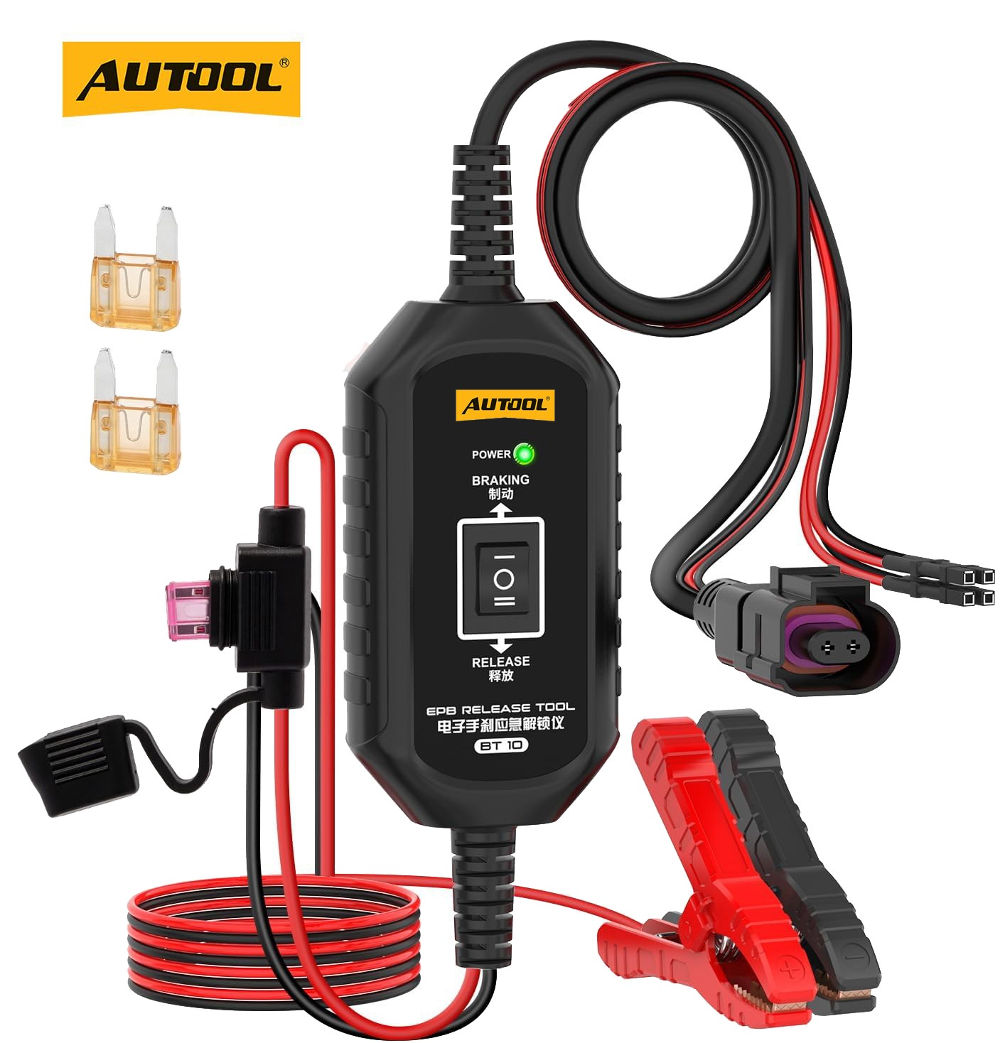 AUTOOL EPB Release Tool Electronic Parking EPB Brake Lock Release and Reset Tool
