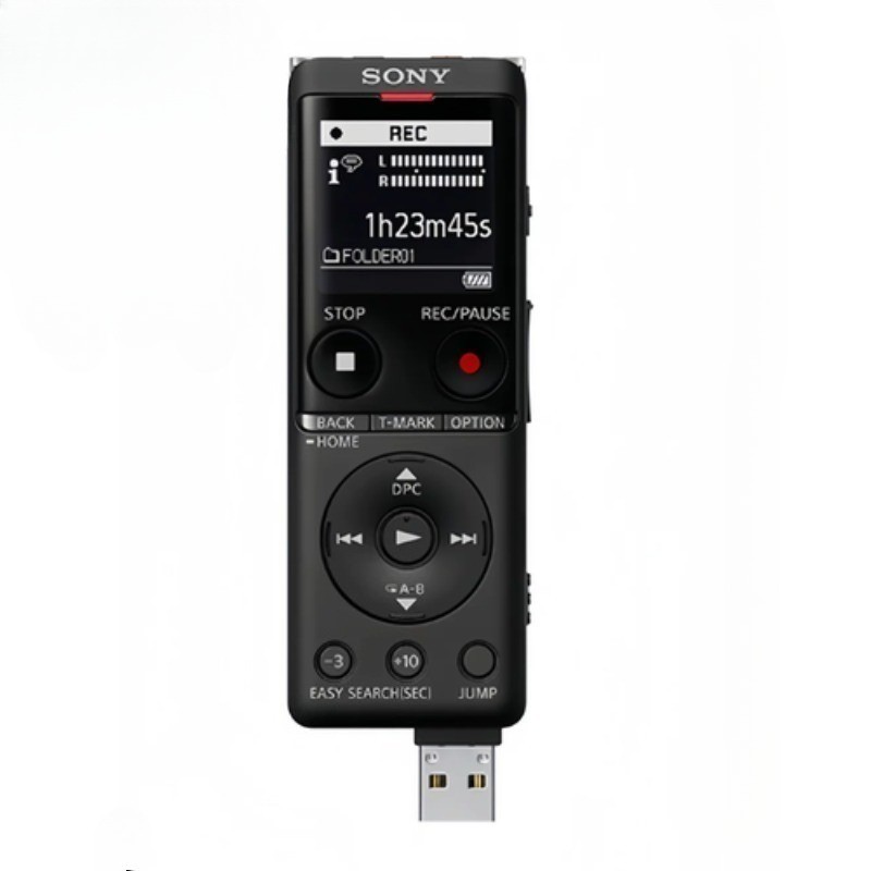 Sony ICD‑UX570F Digital Voice Recorder HD Noise Reduction MP3 Player for Meeting