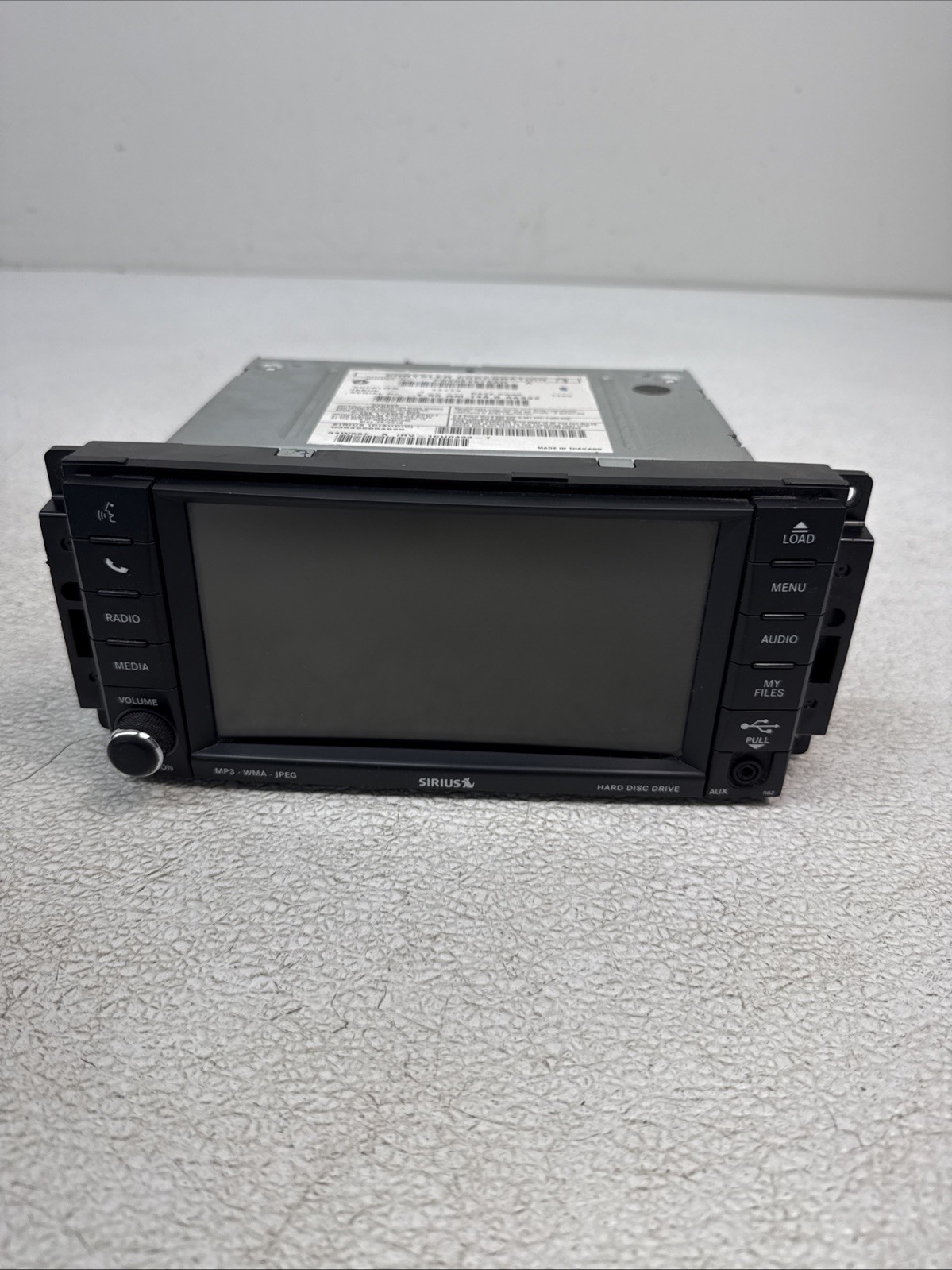09-12 Dodge Ram 1500 Radio Receiver Display Screen OEM P05064678AH