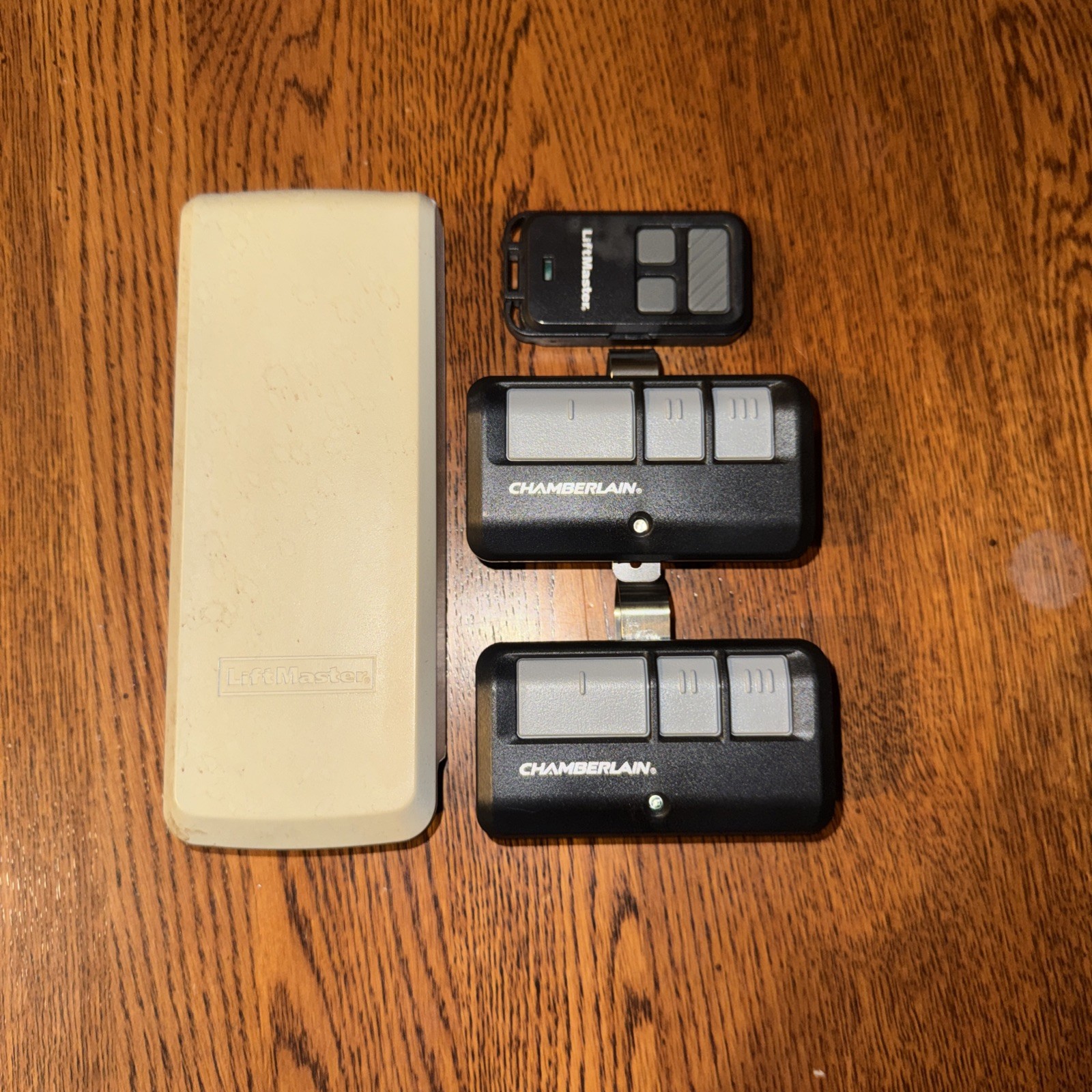 877LM Keypad, 2 Pack 953EV and 1 Keychain Remote, For Liftmaster or Chamberlain.