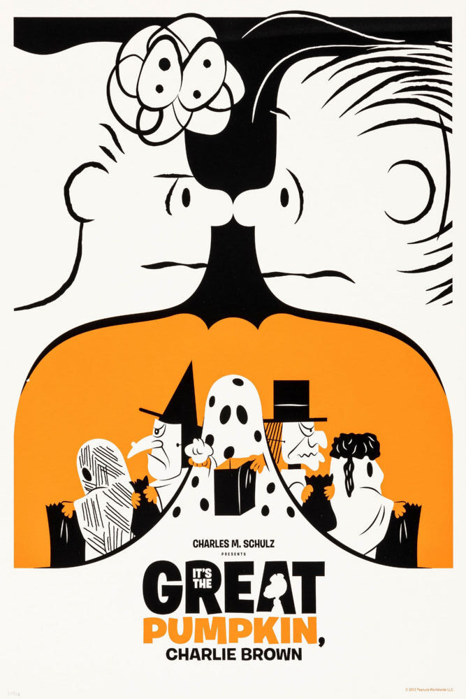 It\'s The Great Pumpkin Charlie Brown Movie Poster - 24x36