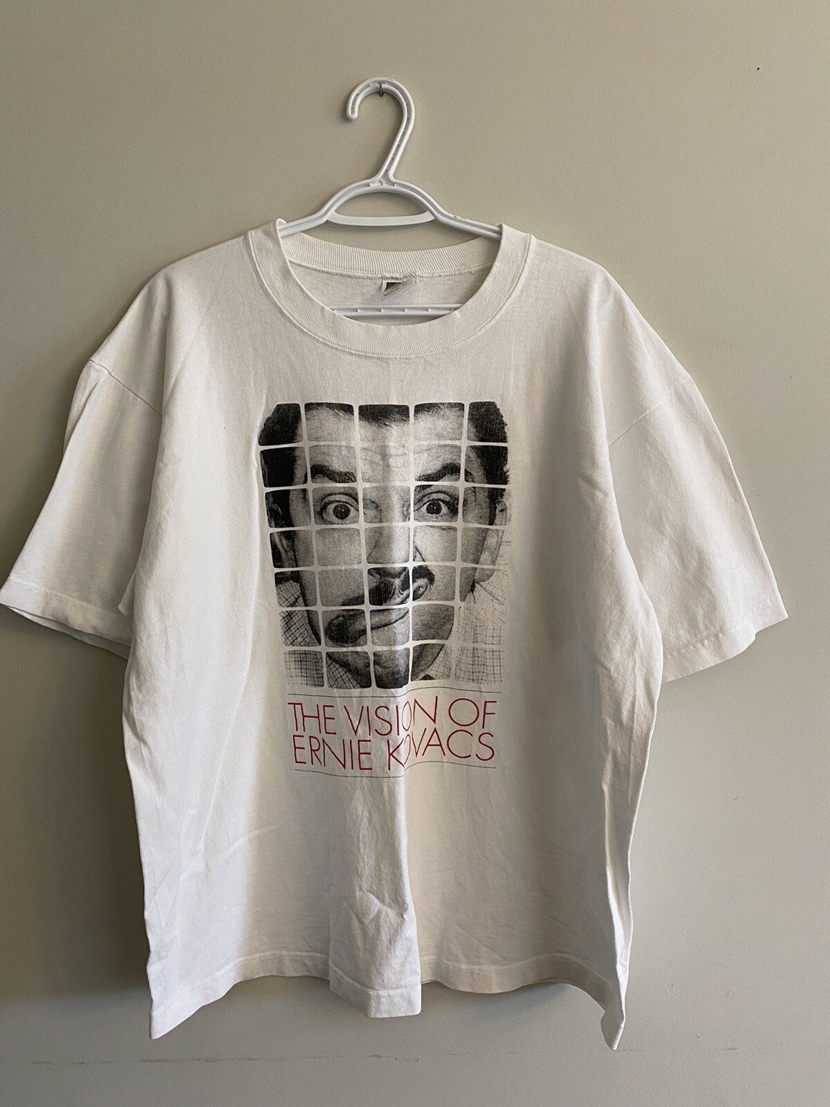 Vintage 1995 The Vision Of Ernie Kovacs Shirt Museum Of Television And Radio Vintage 1995 The Vision Of Ernie Kovacs Shirt Museum Of Television And Radio