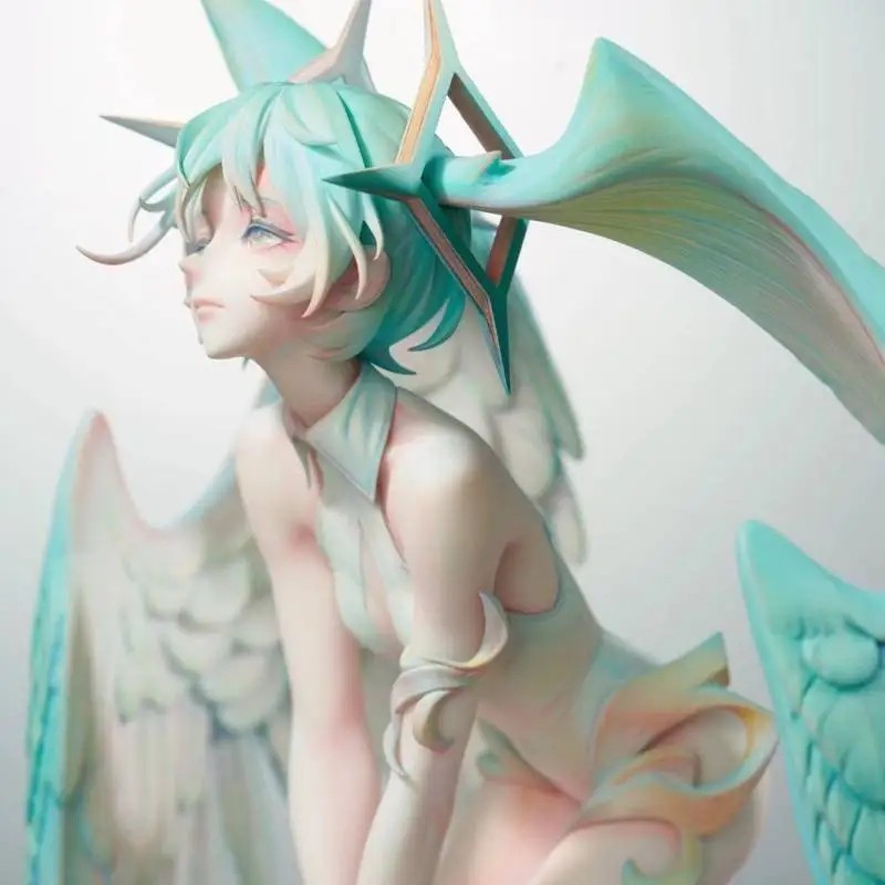 27CM Hatsune Miku Aurora PVC Anime Figure Collectible Display Model Statue Toy