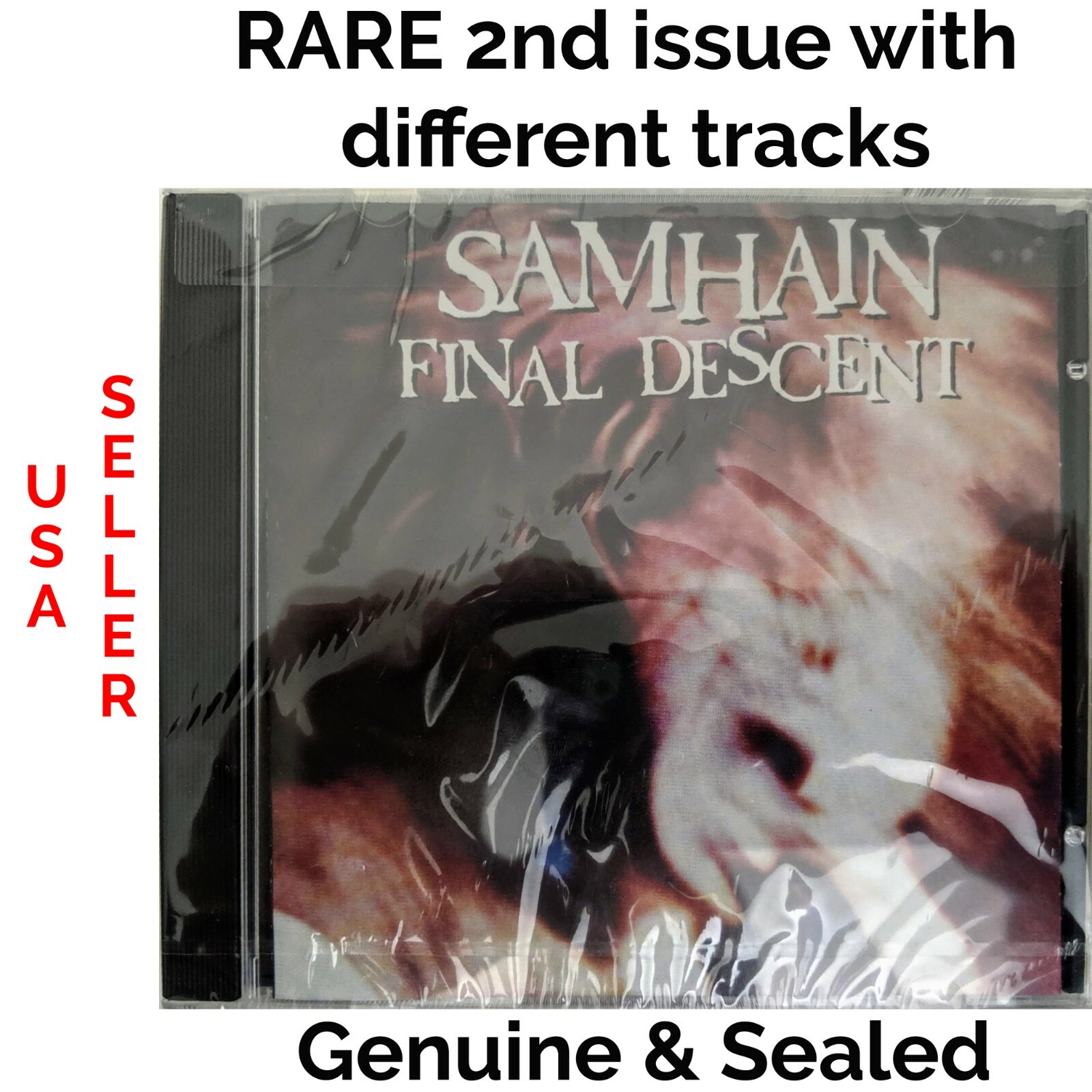 Samhain Final Descent CD : Evilive w/new songs *NOT* the fake Plan9 reissue NEW