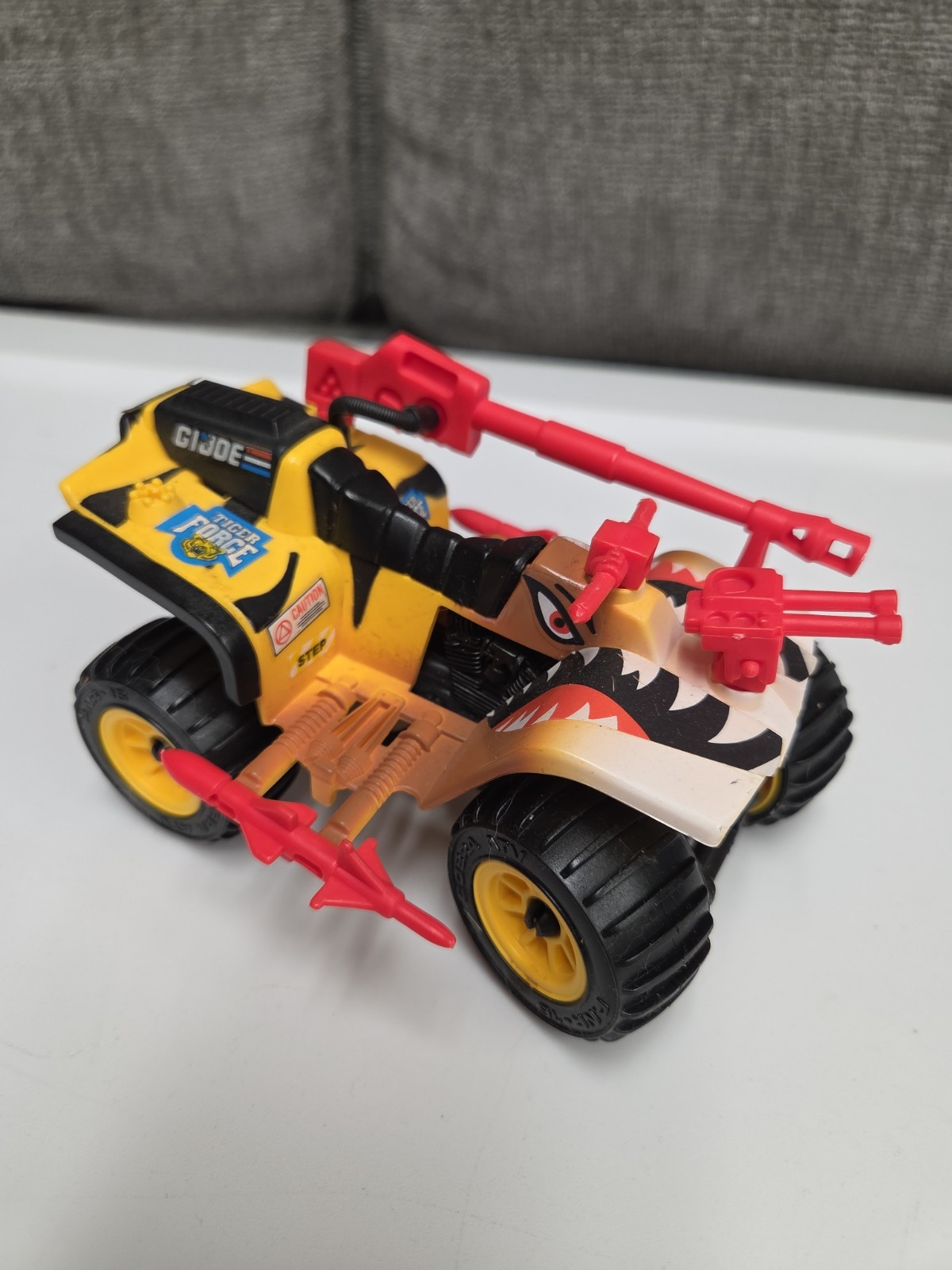 Vintage 1985 Hasbro GI JOE Tiger Force TIGER PAW ATV Vehicle 100% Complete Vintage 1985 Hasbro GI JOE Tiger Force TIGER PAW ATV Vehicle 100% Complete