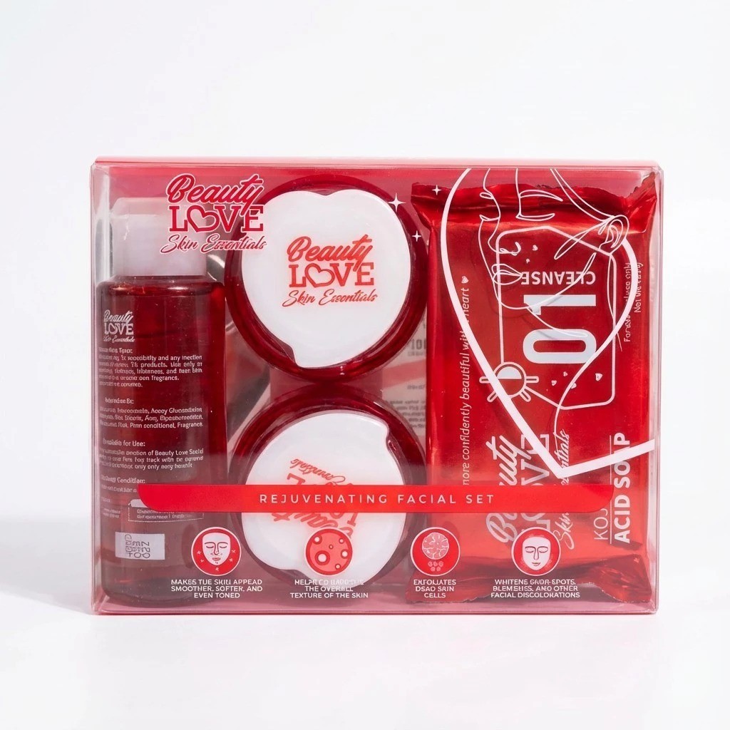 Beauty Love Skin Essential Facial Set – Whitening, Acne Control & Skin Renewal