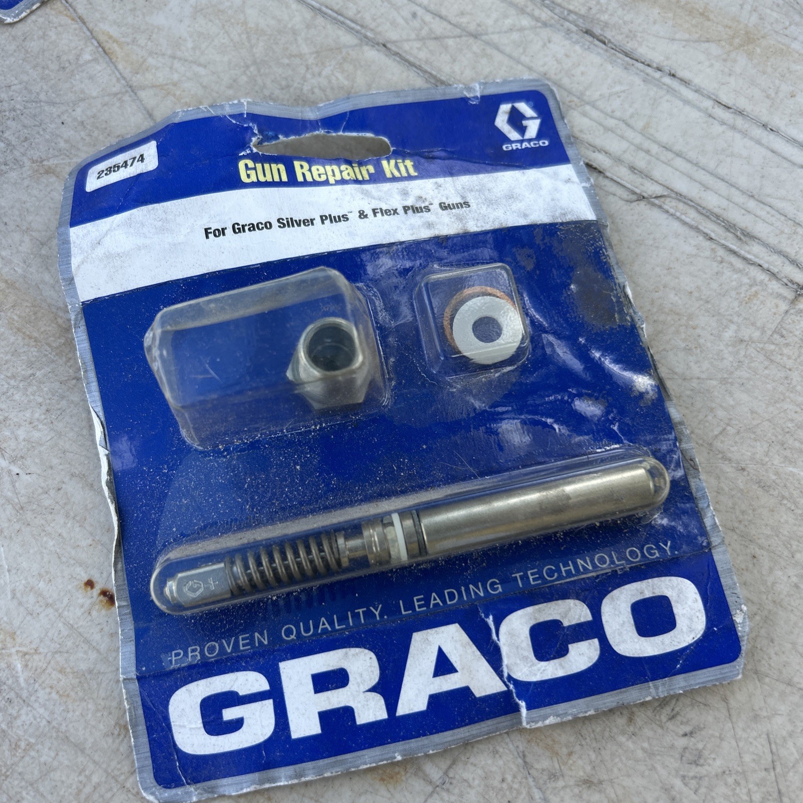 Graco Silve Plus Gun Repair Kit 235474 235-474 Graco Silve Plus Gun Repair Kit 235474 235-474