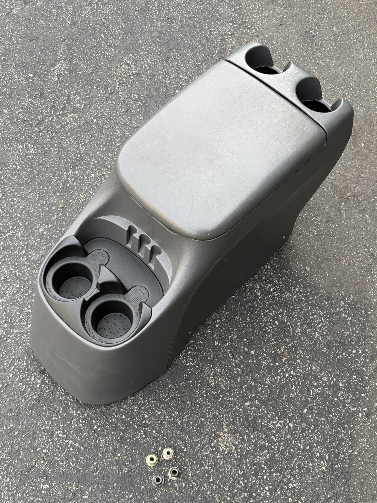 1997-2003 Ford F-150 F150 Center Console Grey Complete w/Armrest 1997-2003 Ford F-150 F150 Center Console Grey Complete w/Armrest