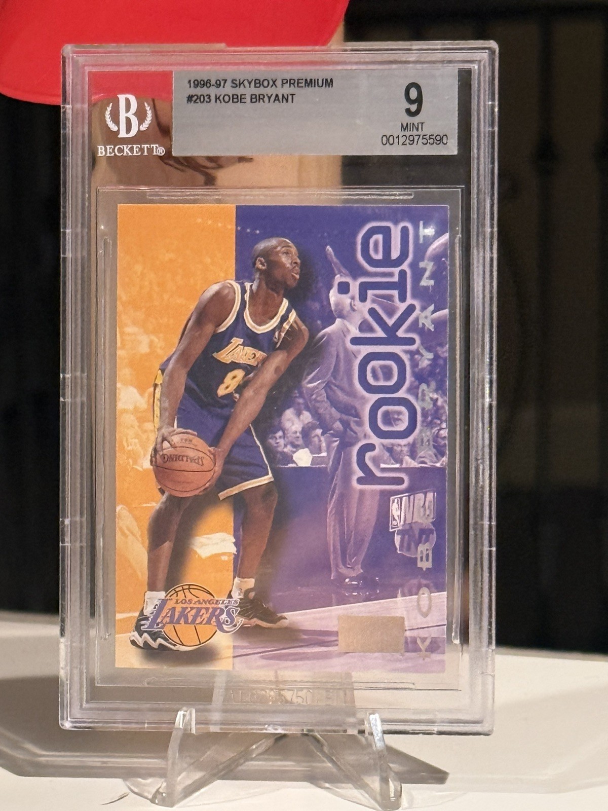 1996-97 Skybox Premium Rookie Kobe Bryant #203 BGS 9