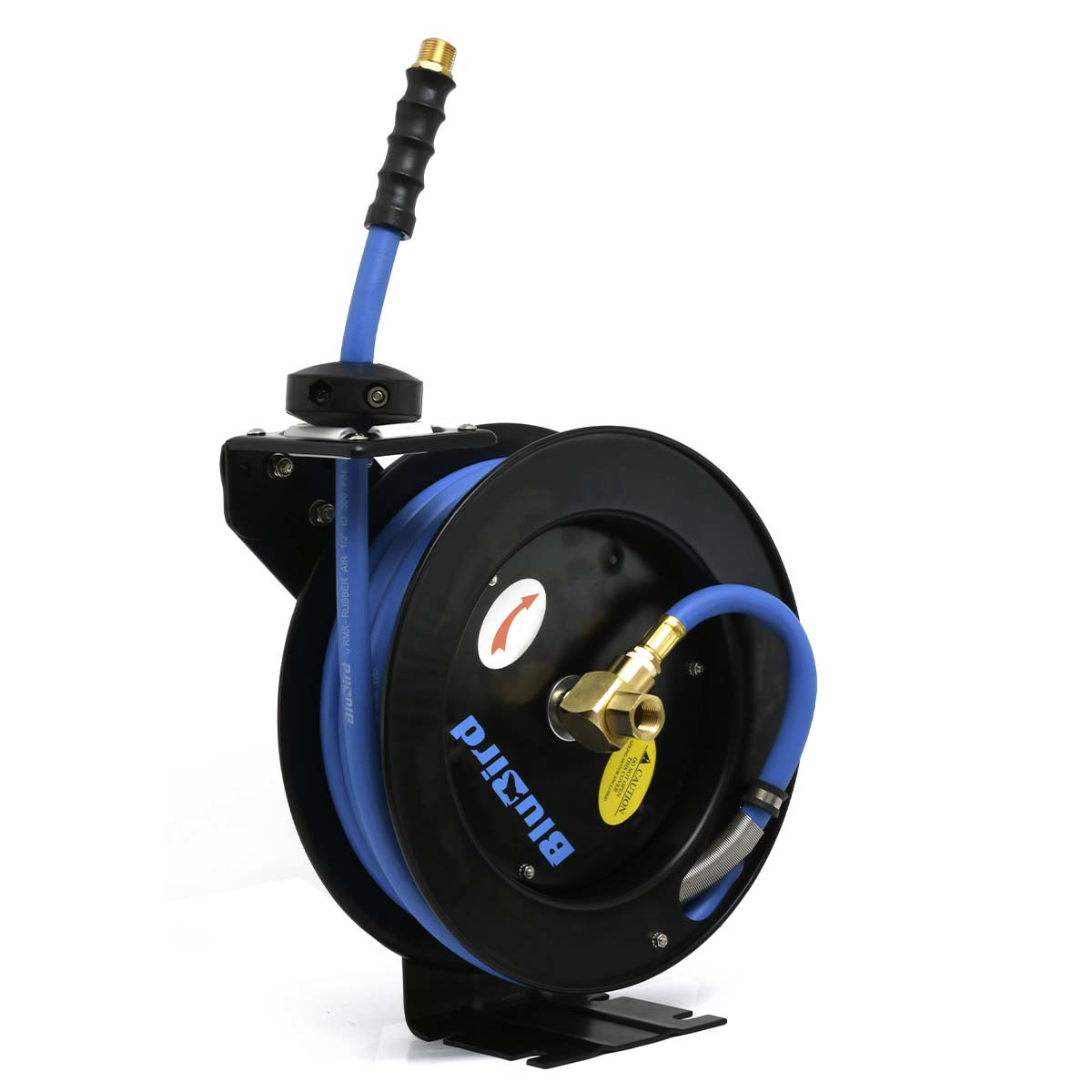 BluBird BluBird Air Hose on Reel 1/2 in. x 25 ft. 10010467 BluBird BluBird Air Hose on Reel 1/2 in. x 25 ft. 10010467