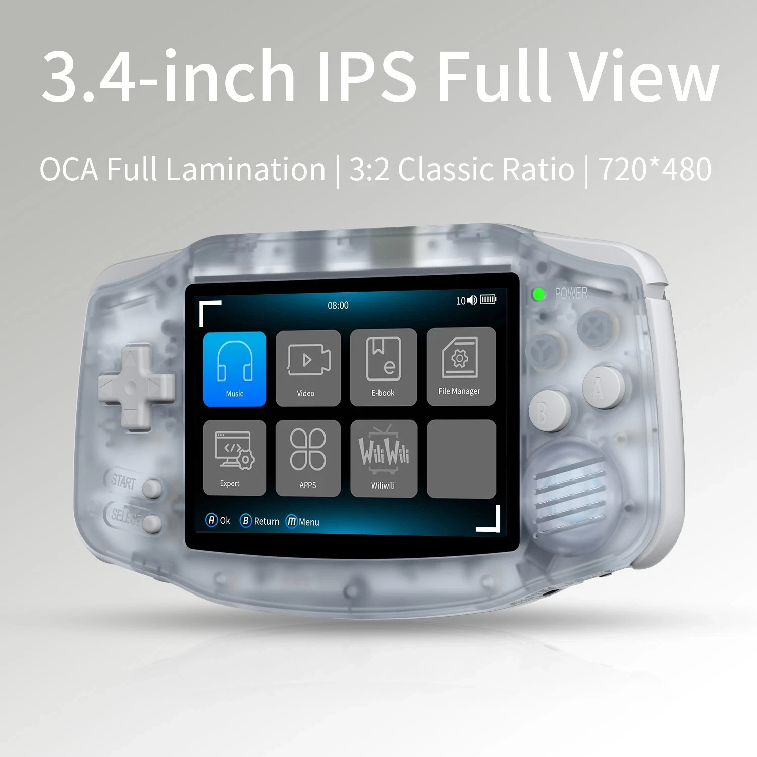 ANBERNIC RG34XX Retro Handheld Game Console 3.4\