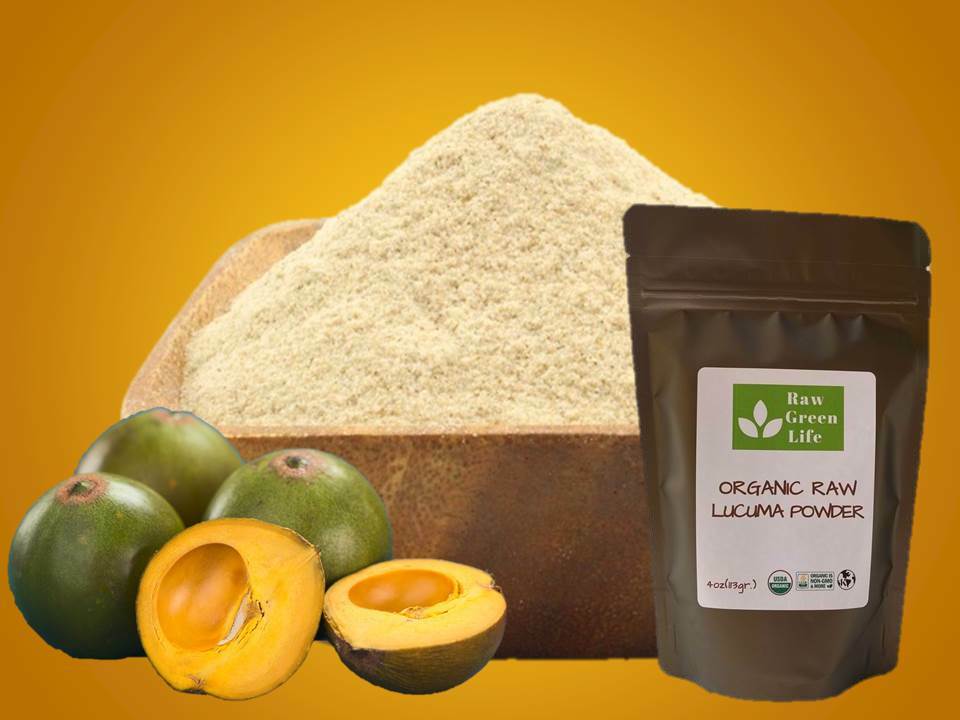 LUCUMA POWDER ORGANIC RAW  PERUVIAN KETO FRIENDLY GLUTEN FREE VEGAN 4oz
