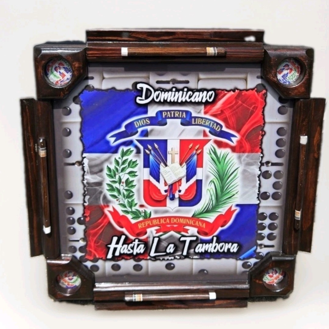 Mesa de Domino-Domino Table/ Dominoes Table/ Dominos Table. Dominicana Tambora.