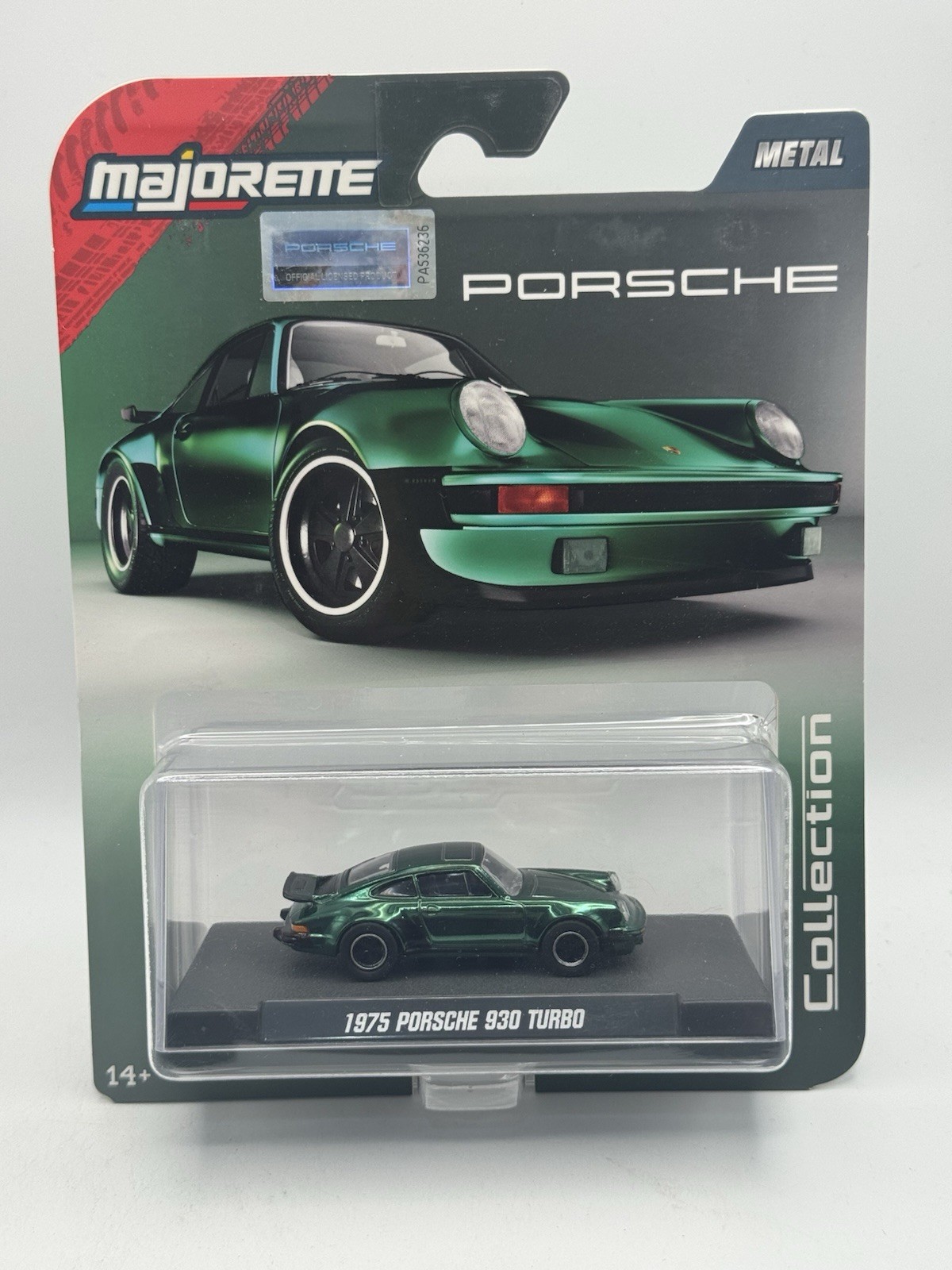 Majorette 1975 Porsche 930 Turbo - 1:64 Diecast (READ)