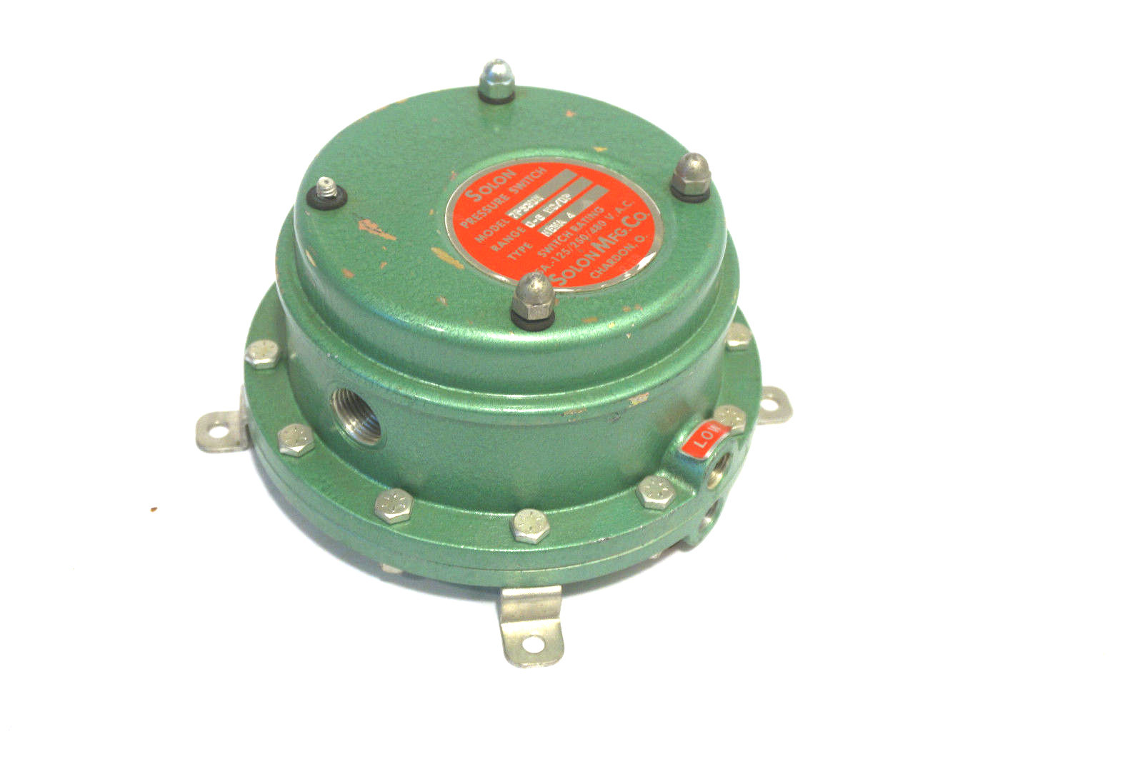 NEW SOLON MFG, 7PS3DW PRESSURE SWITCH