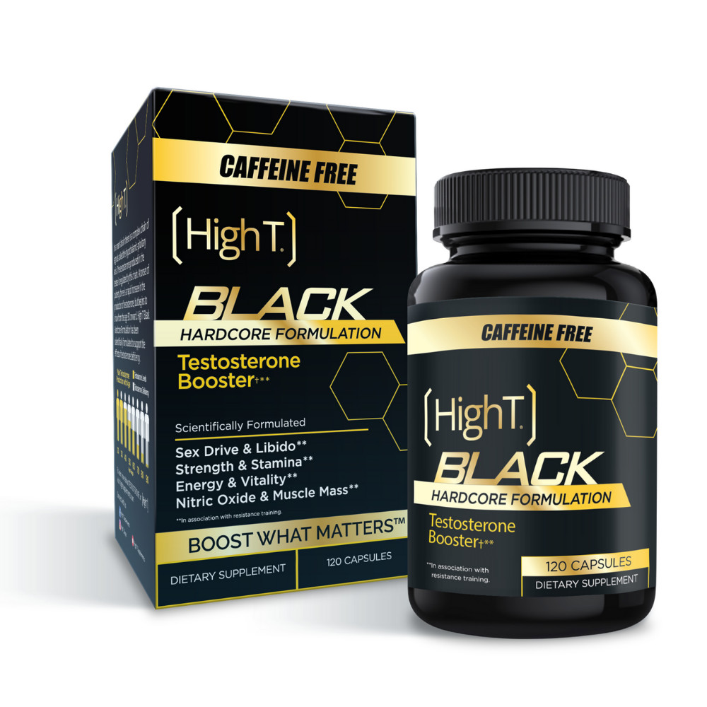 High T Black Caffeine Free - Testosterone Booster- 120 Capsules High T Black Caffeine Free - Testosterone Booster- 120 Capsules
