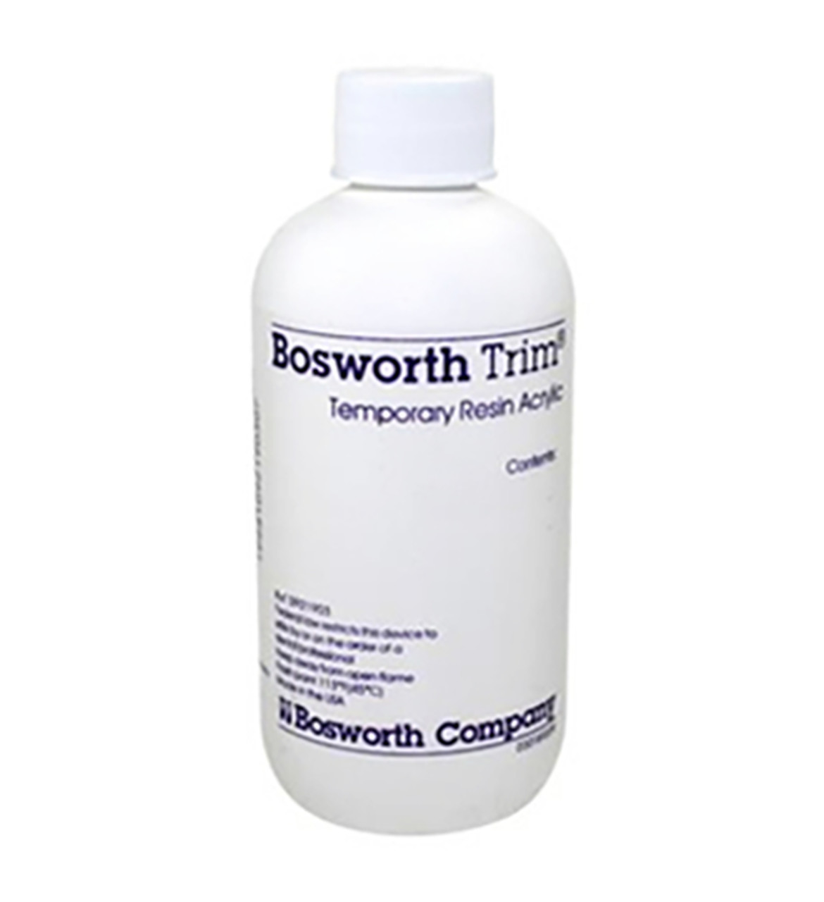 Keystone 0921909 Bosworth Trim II Temporary Crown & Bridge Resin Fast Set 8 Oz