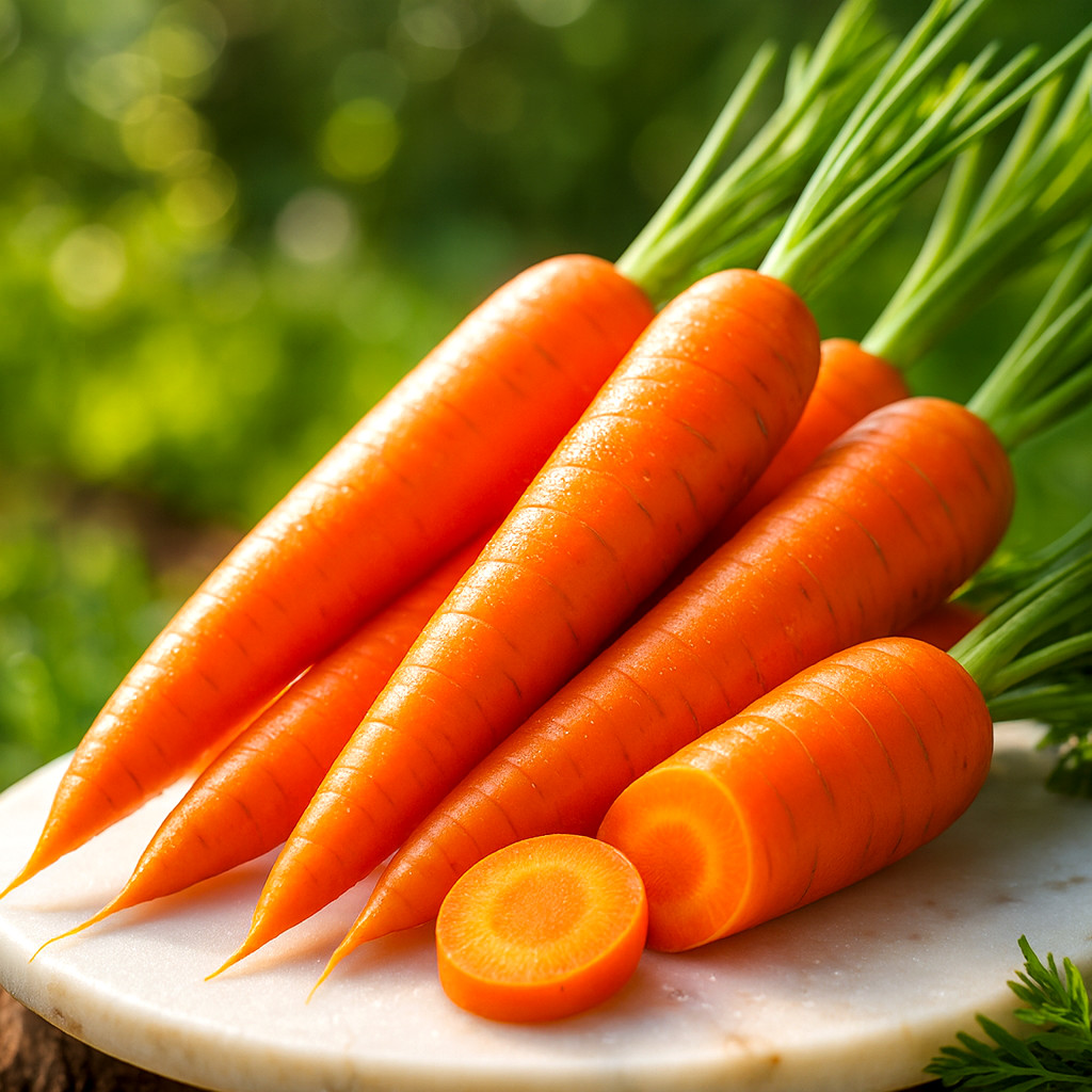 🥕️ 1000+ SCARLET NANTES CARROT SEEDS SWEET AUTUMN • NON-GMO • 