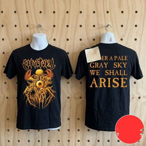 Sepultura - Arise Cotton Short Sleeve Black 2-Sided Men Shirt TD1554