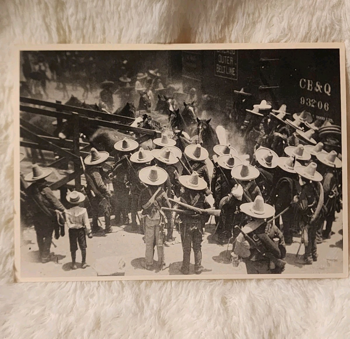 MEXICAN Revolution Pancho Villa's Calvary Soldiers w Rifles Revolutionists c1910 MEXICAN Revolution Pancho Villa's Calvary Soldiers w Rifles Revolutionists c1910