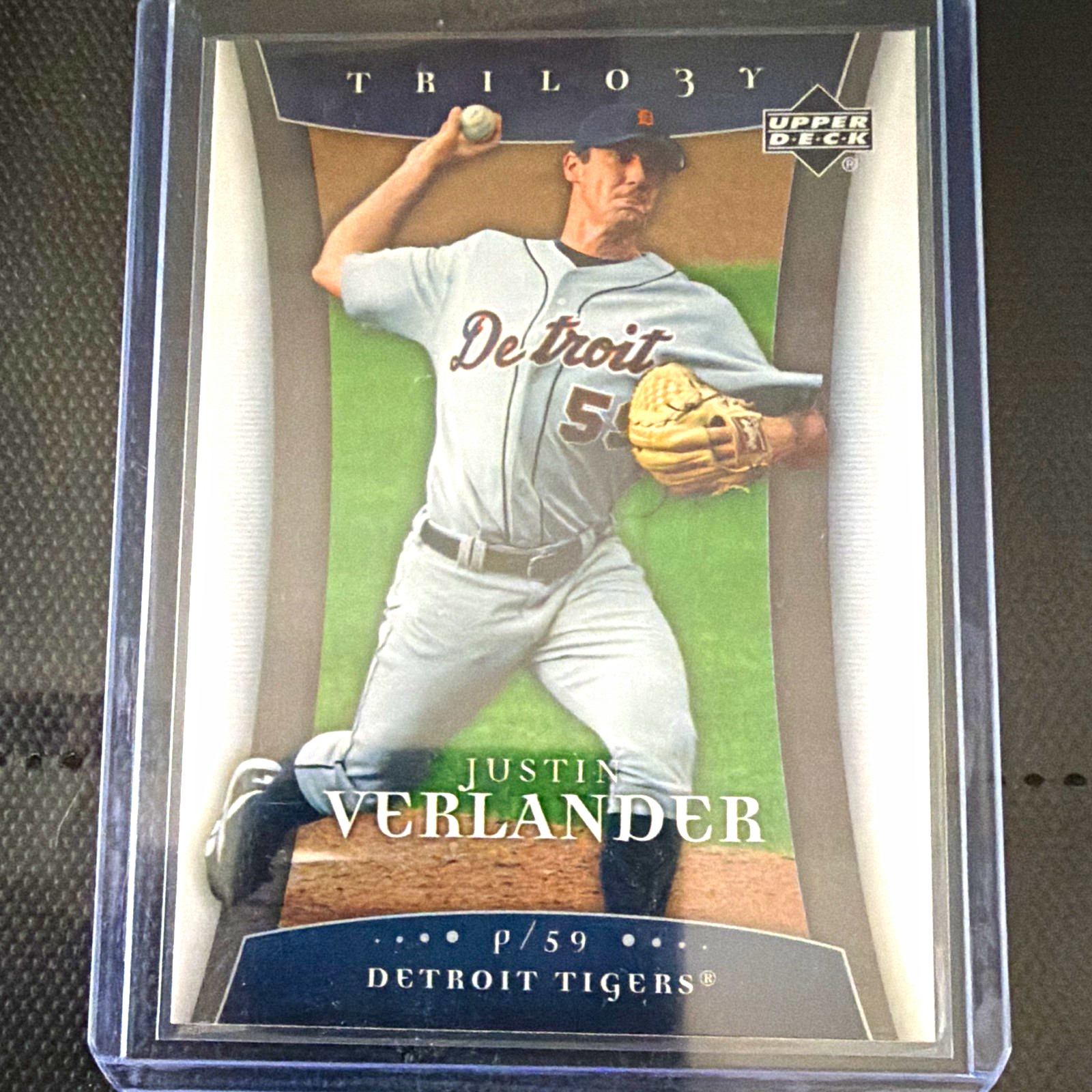 Upper Deck 2005 Trilogy Justin Verlander Detroit Tigers #57 Base