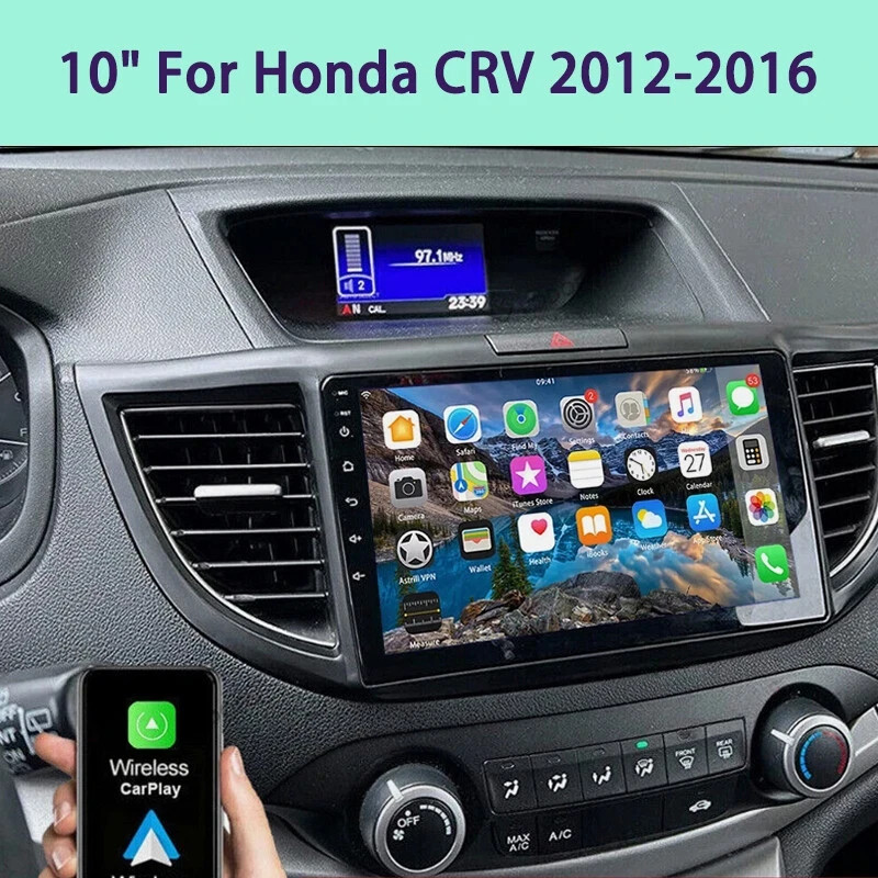 For Honda CRV 2012-2016 Android 14 Apple Carplay Car Stereo Radio GPS Navi 32GB