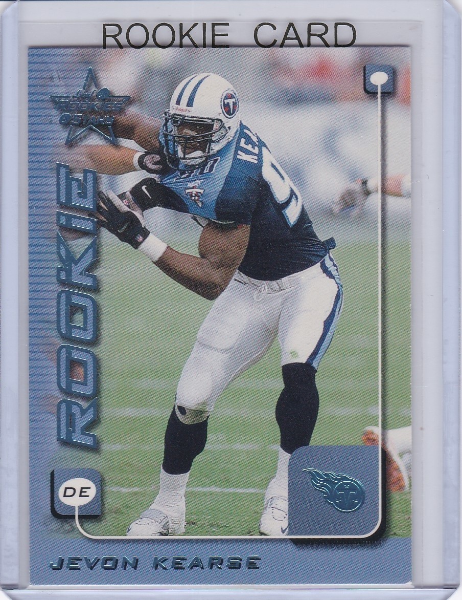 JEVON KEARSE ROOKIE CARD 1999 Leaf R&S Stars Football TENNESEE TITANS NFL RC