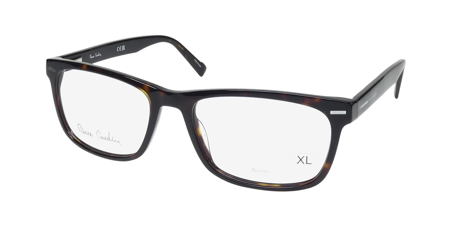 NEW PIERRE CARDIN 6240 EYEGLASS FRAME 086 TORTOISE 57-19-145 PLASTIC MENS